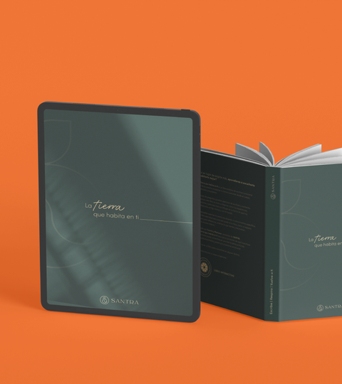 Journal La tierra que habita en ti — Libro Interactivo de Escritura Consciente